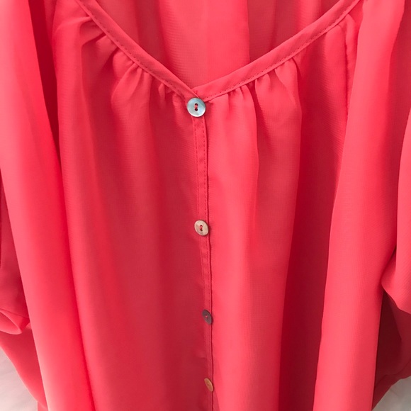 Love Fire See through Blouse - Picture 2 of 5